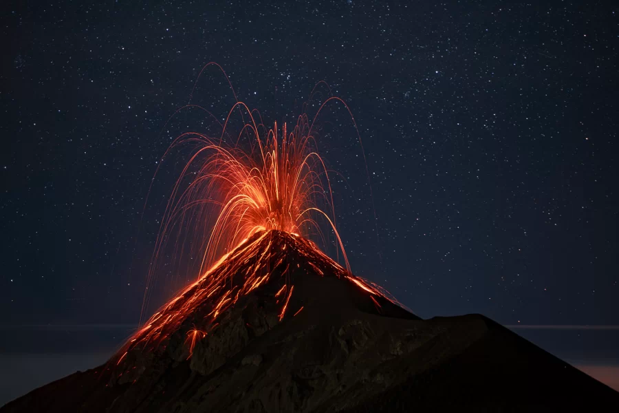 Fuego Volcano Assault Sunrise Hike